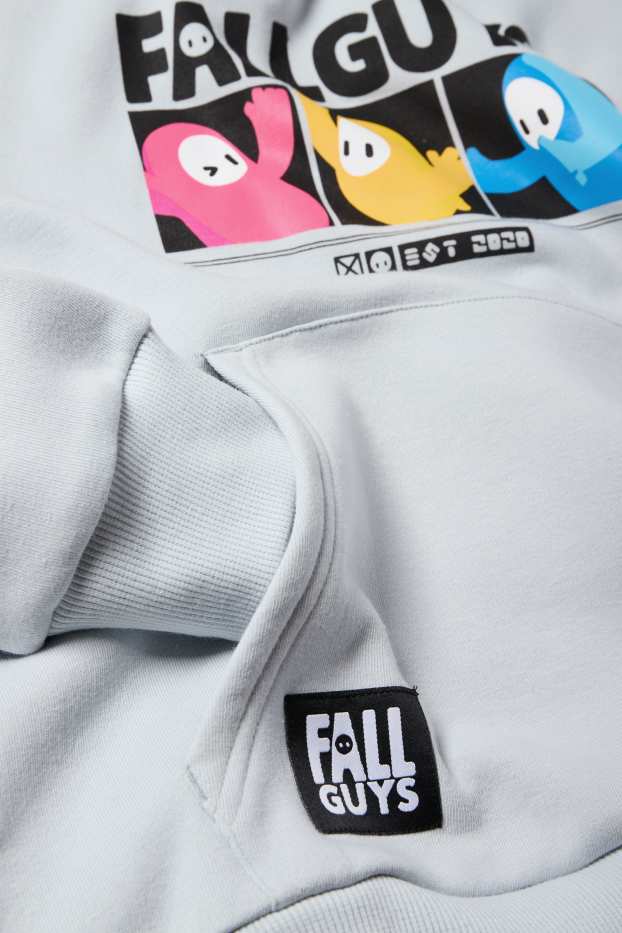 Copii - Băieți - Fall Guys - hanorac - albastru deschis