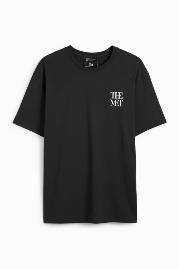 Herren - T-Shirt - Relaxed Fit - Vincent van Gogh - schwarz