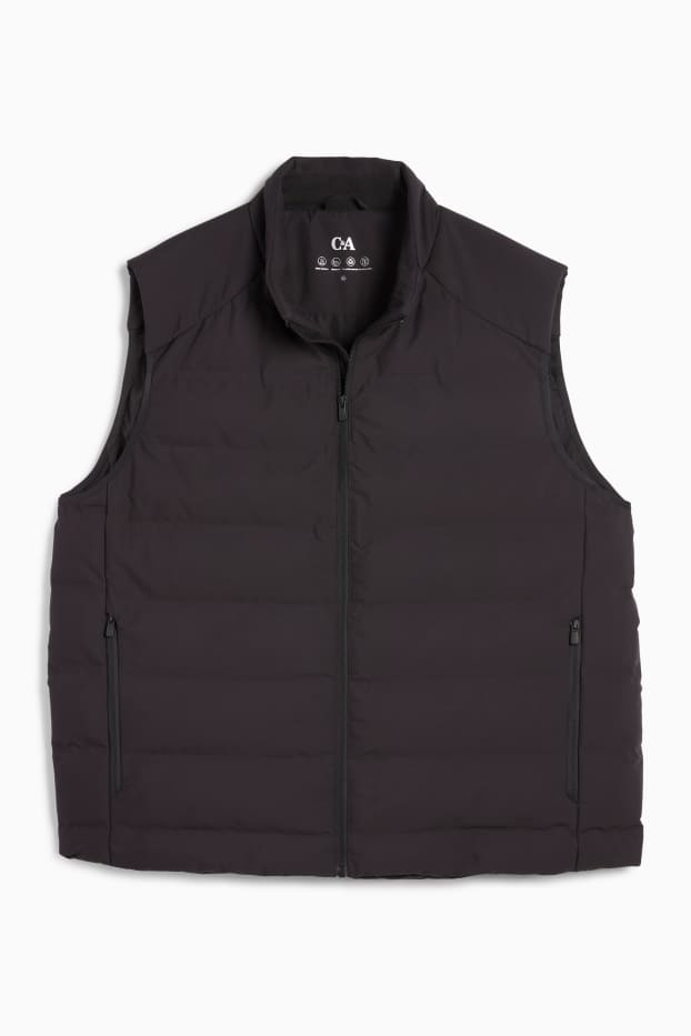 Heren - Bodywarmer - waterafstotend - zwart