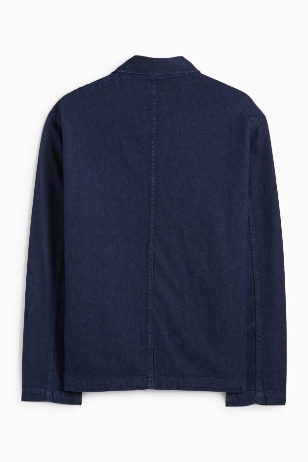 Hombre - Sobrecamisa vaquera - relaxed fit - Kent - vaqueros - azul oscuro