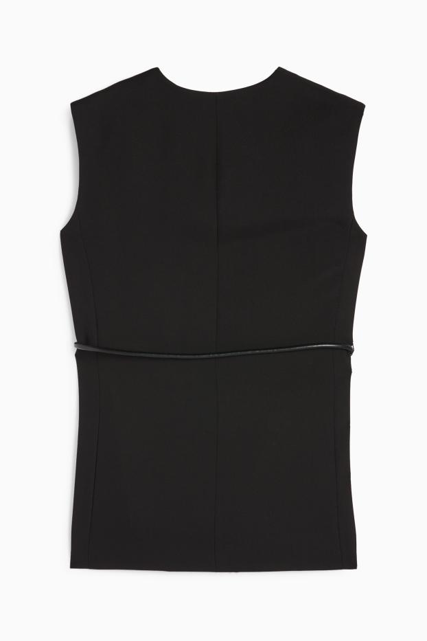 Mujer - Chaleco de oficina - relaxed fit - negro