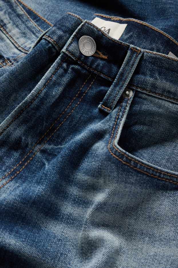 Herren - Relaxed Tapered Jeans - jeansblau