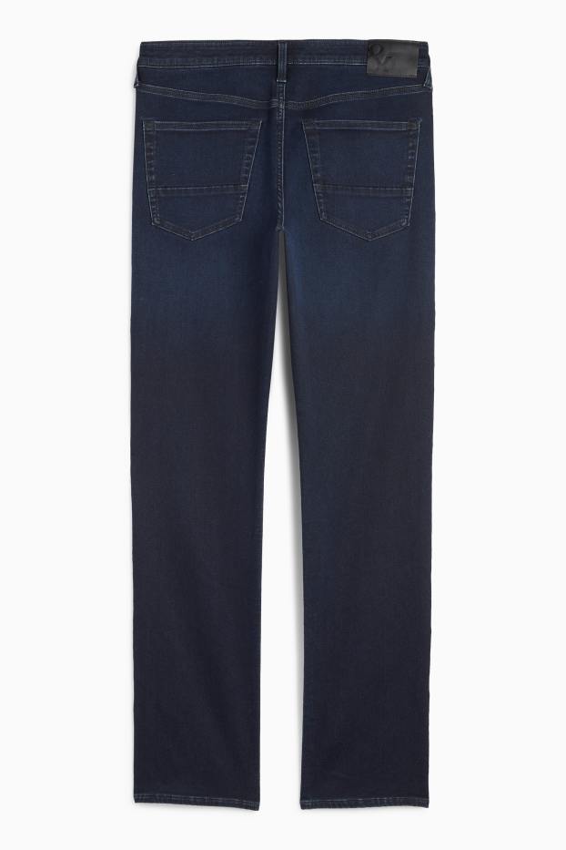 Heren - Straight jeans - Flex - jog denim - LYCRA® - jeansdonkerblauw
