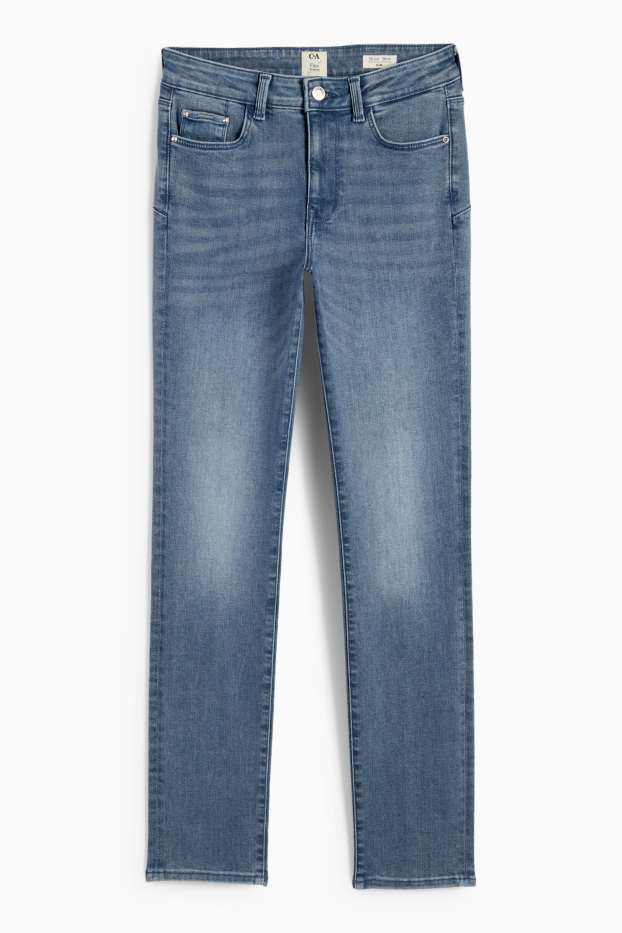 Donna - Slim jeans - vita media - jeans modellanti - LYCRA® - jeans azzurro