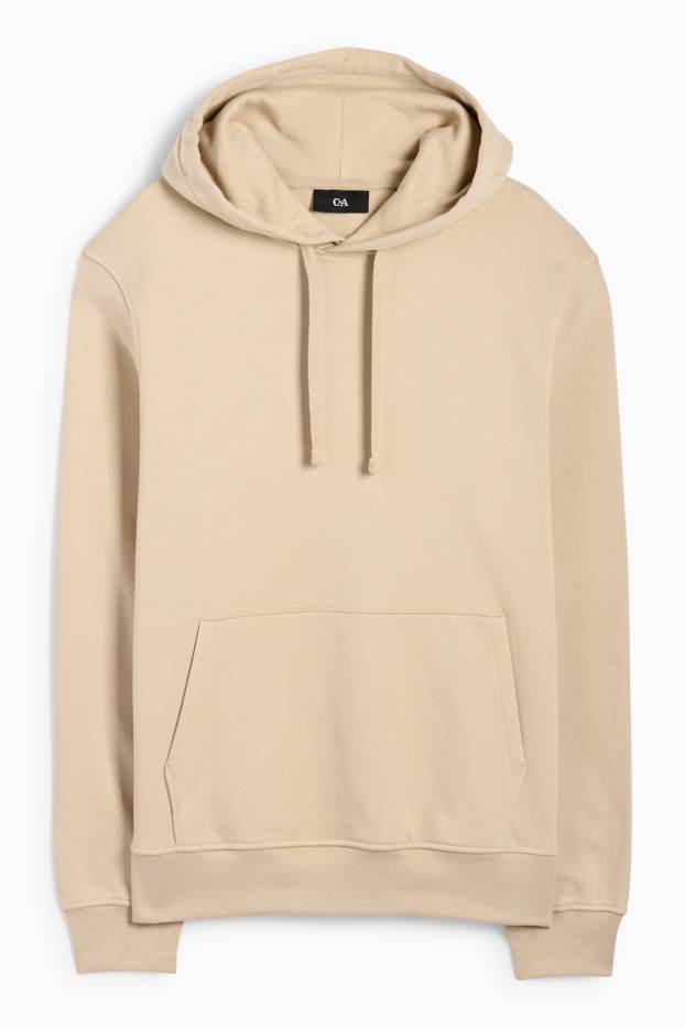 Herren - Hoodie - beige