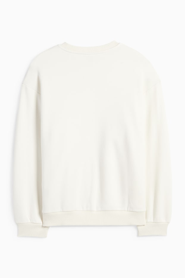 Enfants filles - SmileyWorld® - sweat - blanc