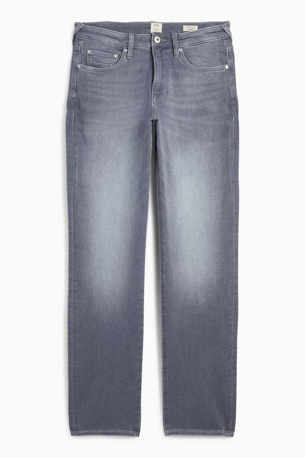 Hombre - Straight jeans - Flex jog denim - LYCRA® - vaqueros - gris claro