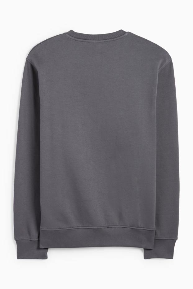 Uomo - Felpa - grigio scuro