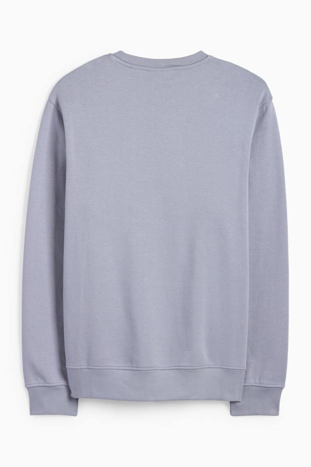 Uomo - Felpa - azzurro