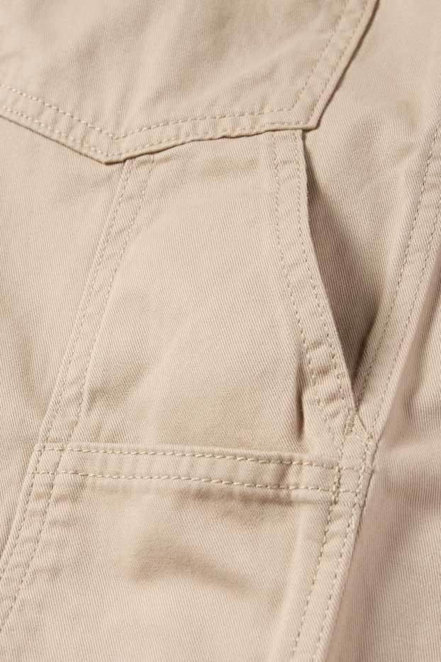 Kinder Buben - Stoffhose - beige