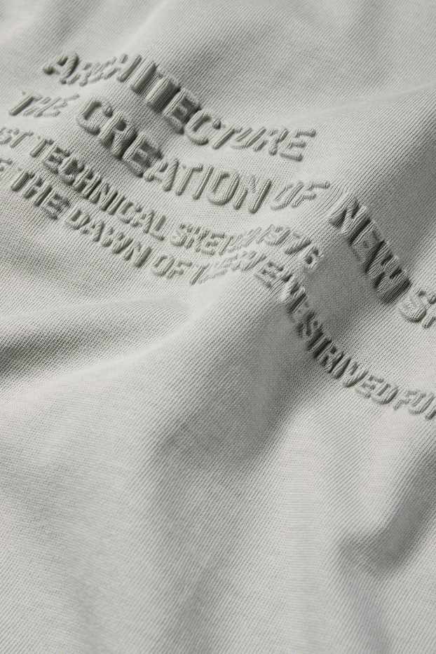 Uomo - T-shirt - relaxed fit - grigio chiaro
