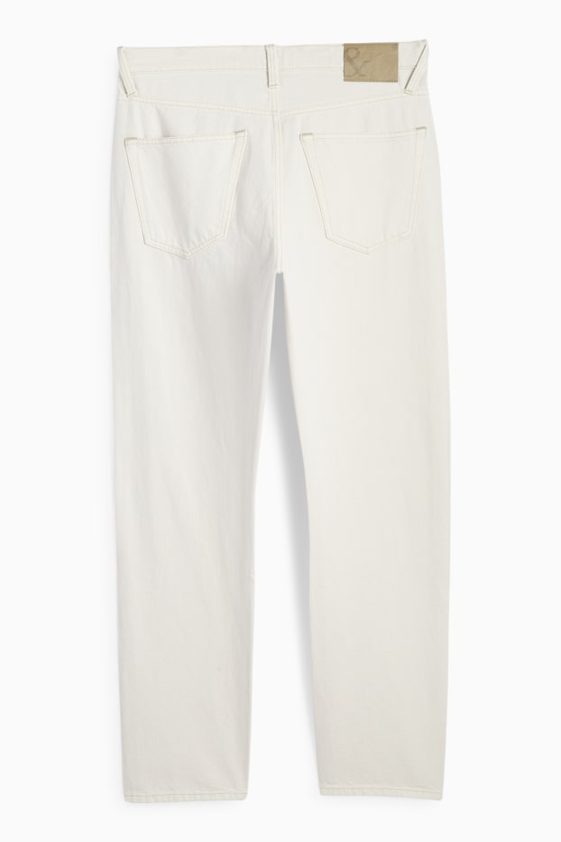 Hommes - Regular jean - blanc crème