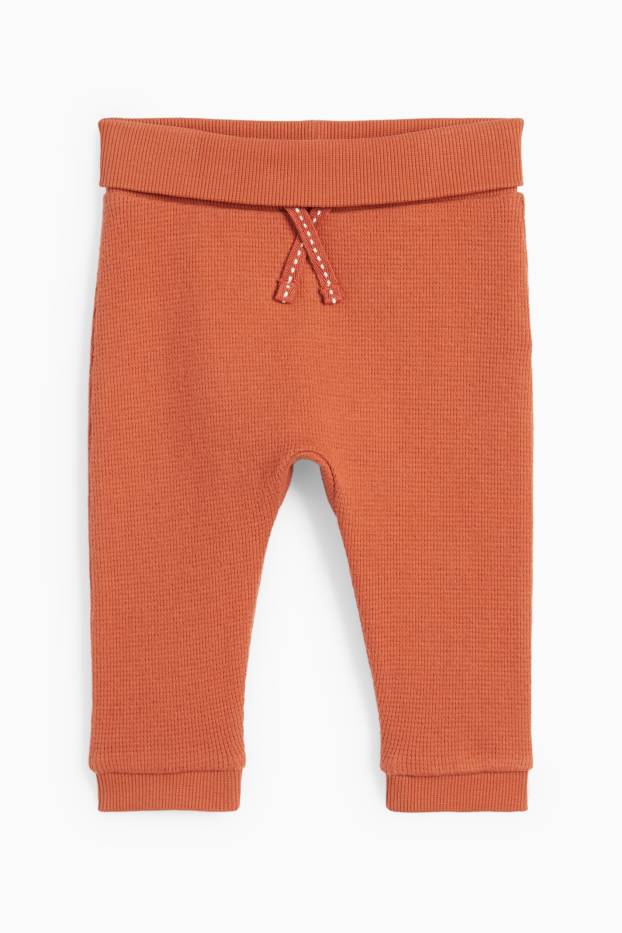 Bebés niños - Halloween - calabaza - conjunto para recién nacido - 3 prendas - blanco / naranja