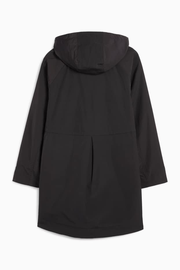 Femmes - Parka à capuche - noir
