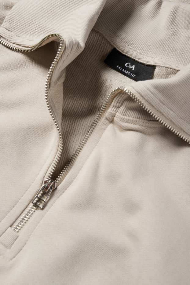 Hombre - Sudadera - beige claro