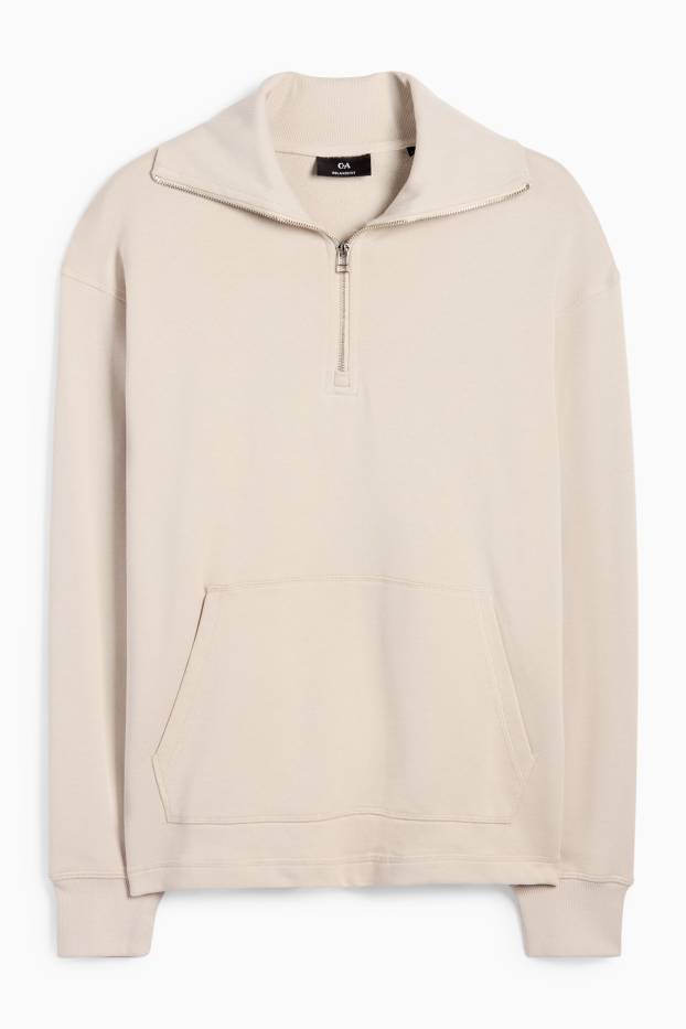 Hombre - Sudadera - beige claro