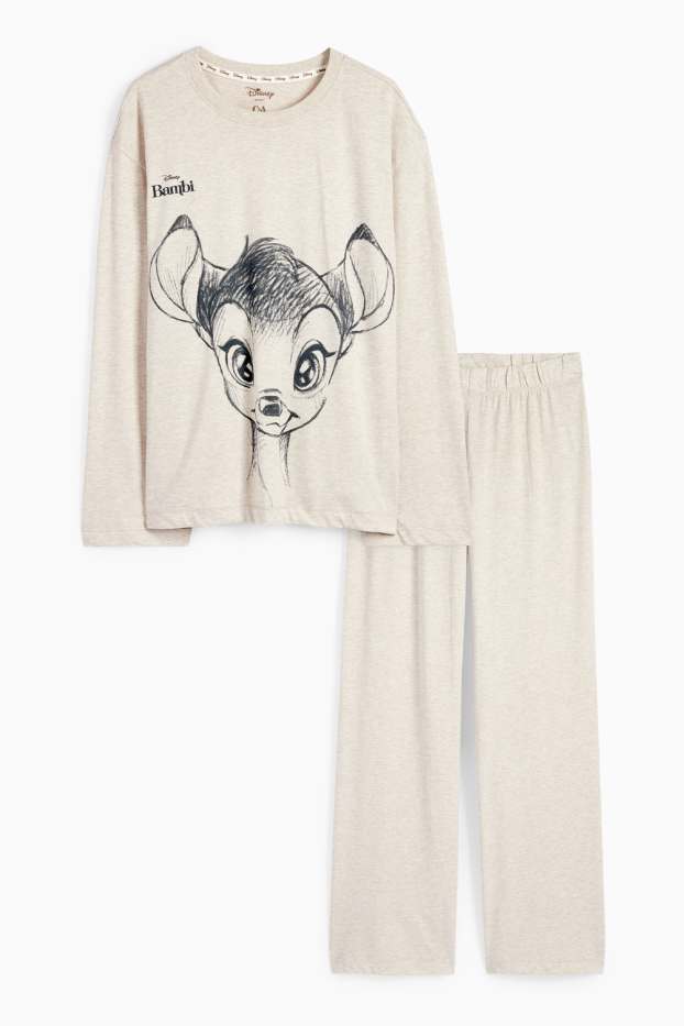 Women - Pyjamas - Bambi - light beige