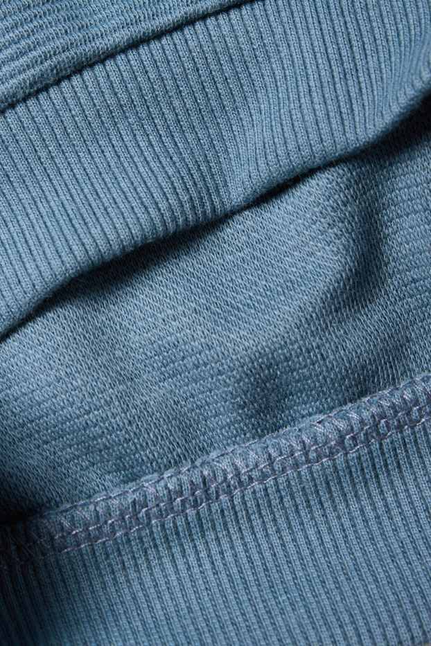 Bebés niños - Conjunto para bebé - de canalé - 2 prendas - azul