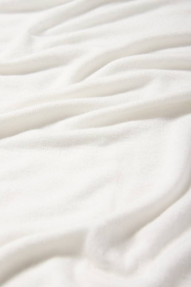 Donna - Maglia a maniche lunghe  - bianco
