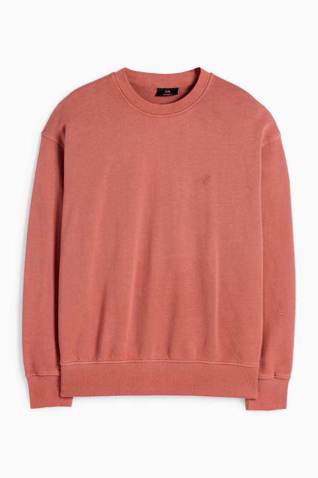 Hommes - Sweat - orange foncé