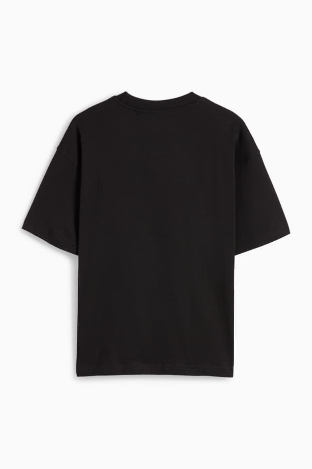 Children Boys - Minecraft - short sleeve T-shirt - black