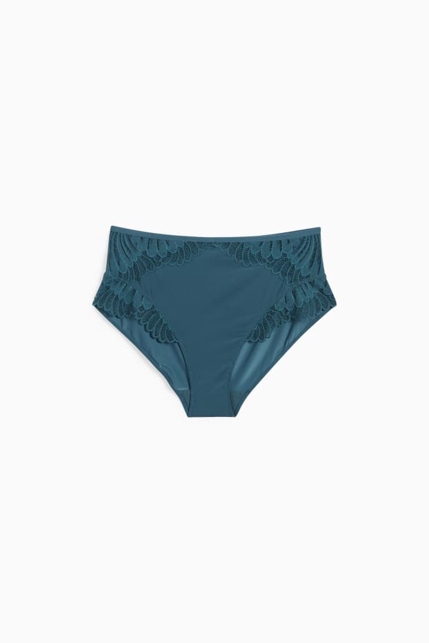 Dames - Slip - donkergroen