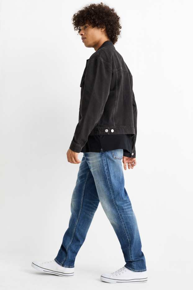 Herren - Relaxed Tapered Jeans - jeansblau