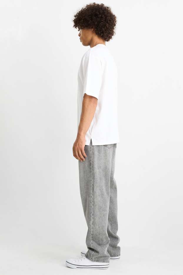 Men - Relaxed jeans - denim-gray