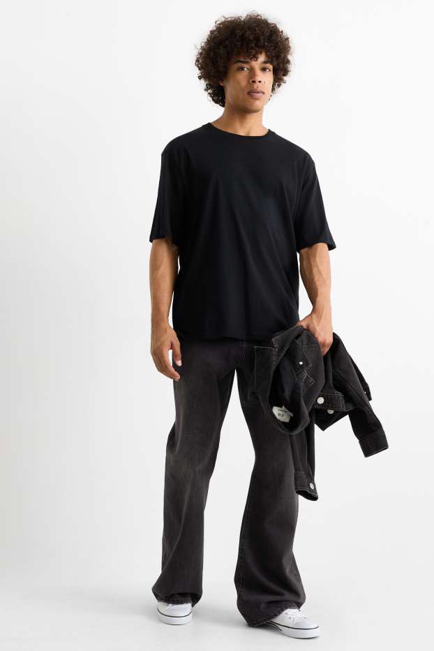 Hommes - Bootcut jean - jean gris foncé