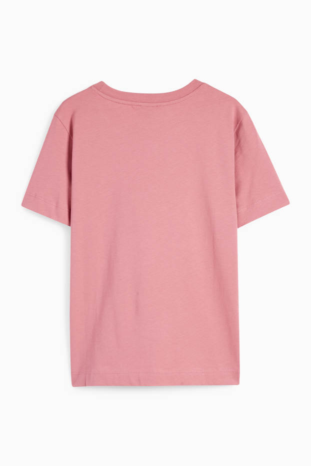 Women - T-shirt - relaxed fit - pink