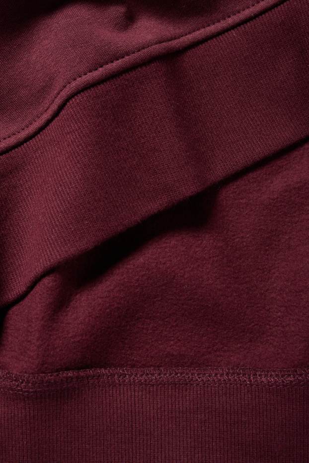 Hombre - Sudadera - burdeos