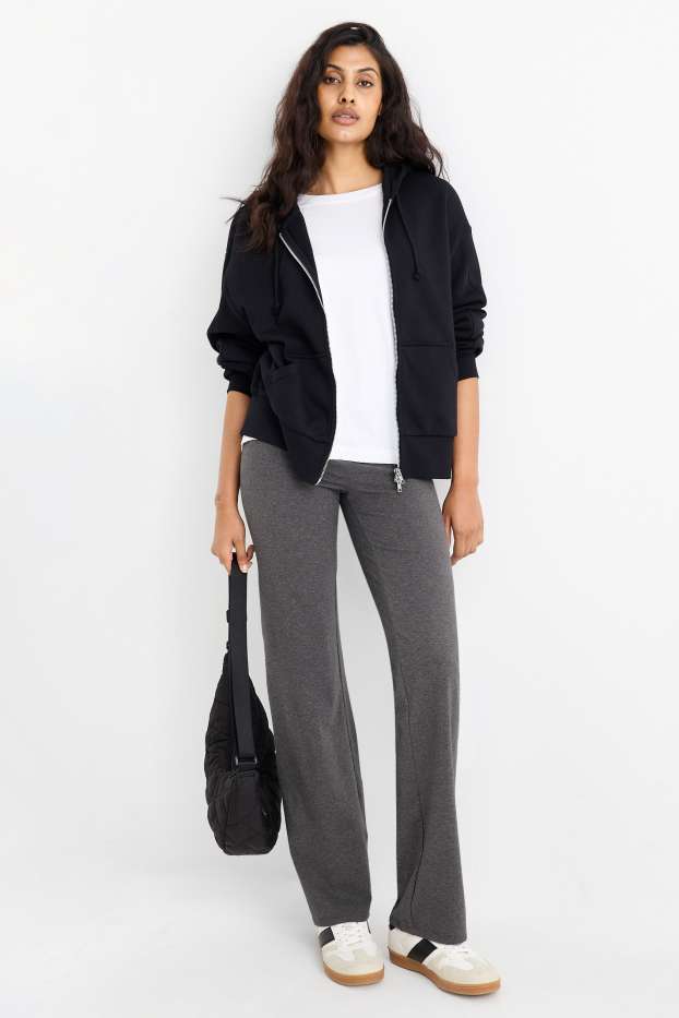 Mujer - Leggings  - negro / gris