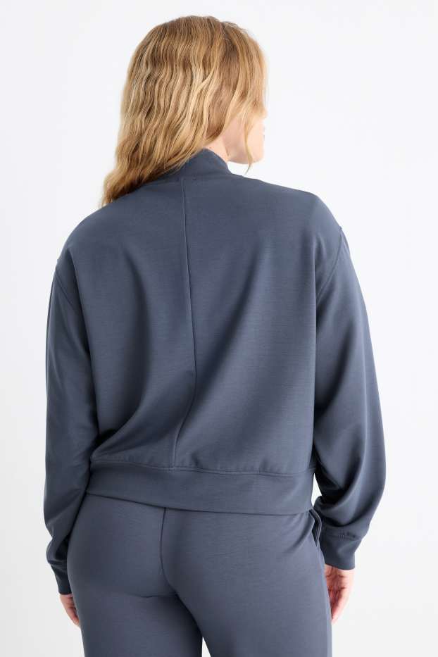 Femmes - Sweat à capuche  - bleu foncé
