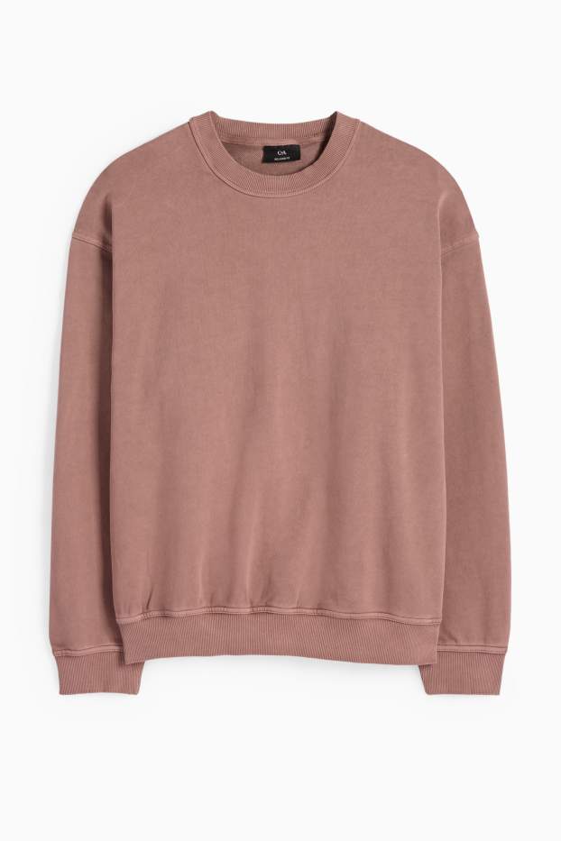 Hommes - Sweat - marron clair