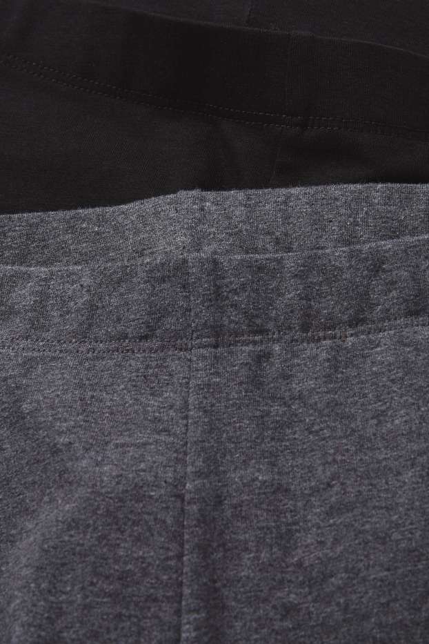 Dámské - Multipack 2 ks - legíny - tmavošedá