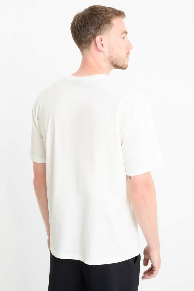 Hommes - T-shirt - relaxed fit - Pink Floyd - blanc