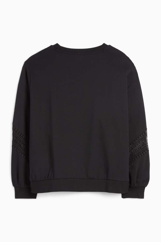 Damen - Sweatshirt - schwarz