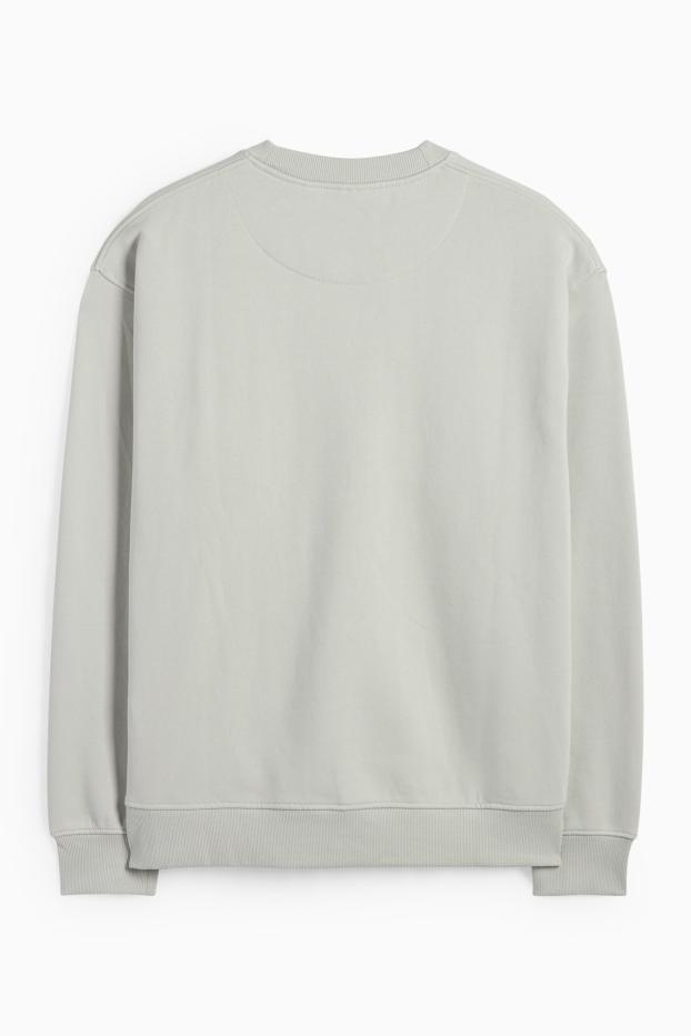 Heren - Sweatshirt - mintgroen