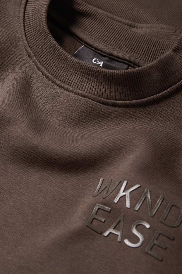 Herren - Sweatshirt - braun