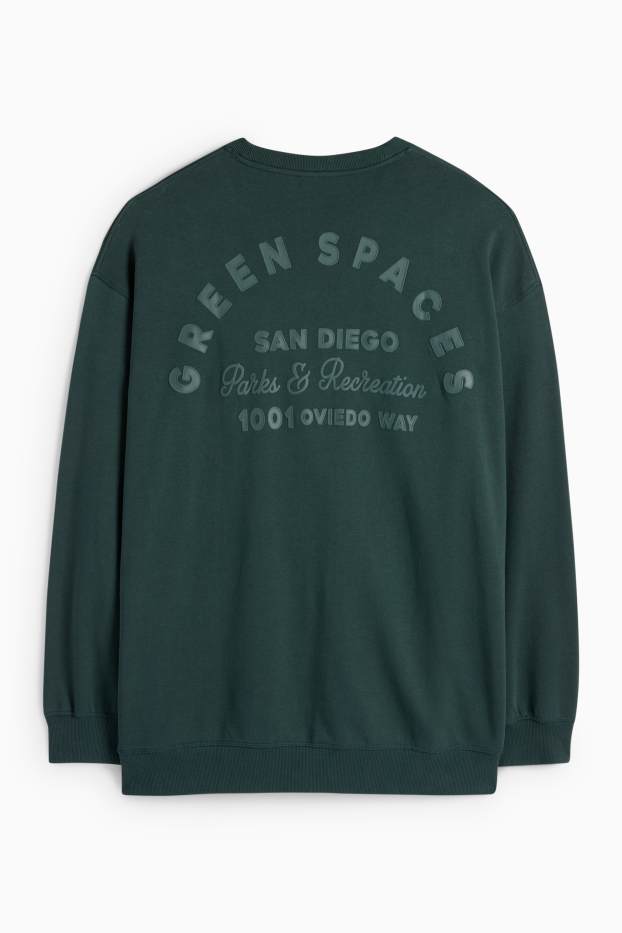 Herren - Sweatshirt - dunkelgrün