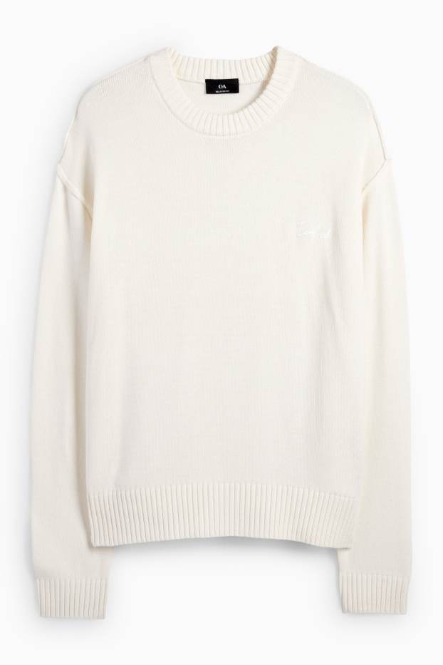 Men - Jumper - cremewhite