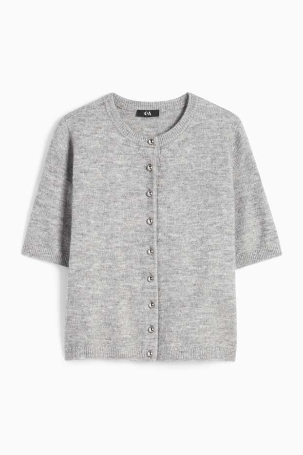 Dames - Vest - grijs-mix