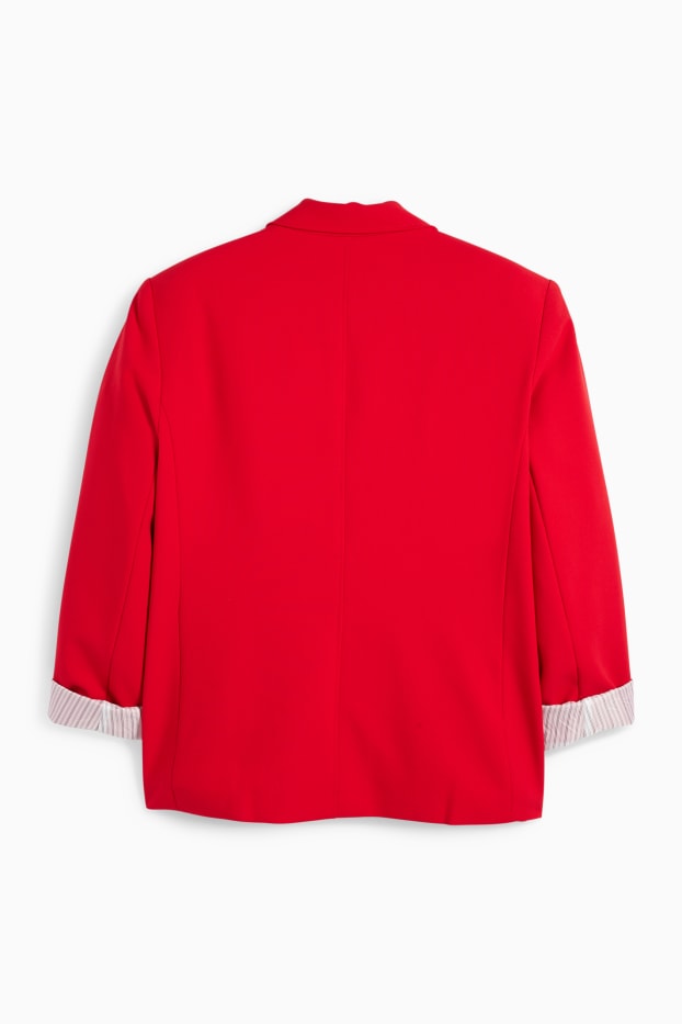 Donna - Blazer - relaxed fit - rosso