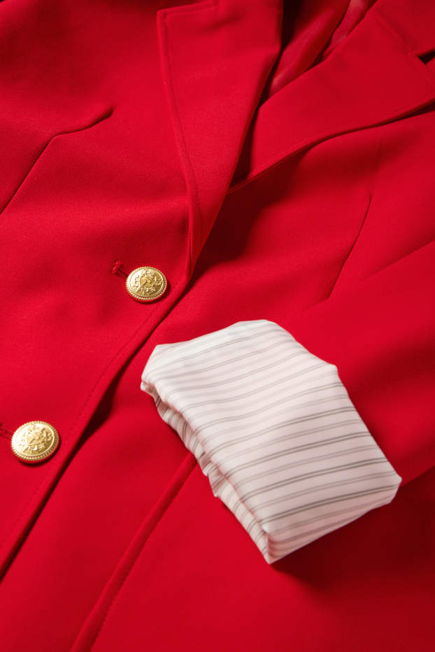Women - Business blazer - regular fit - red
