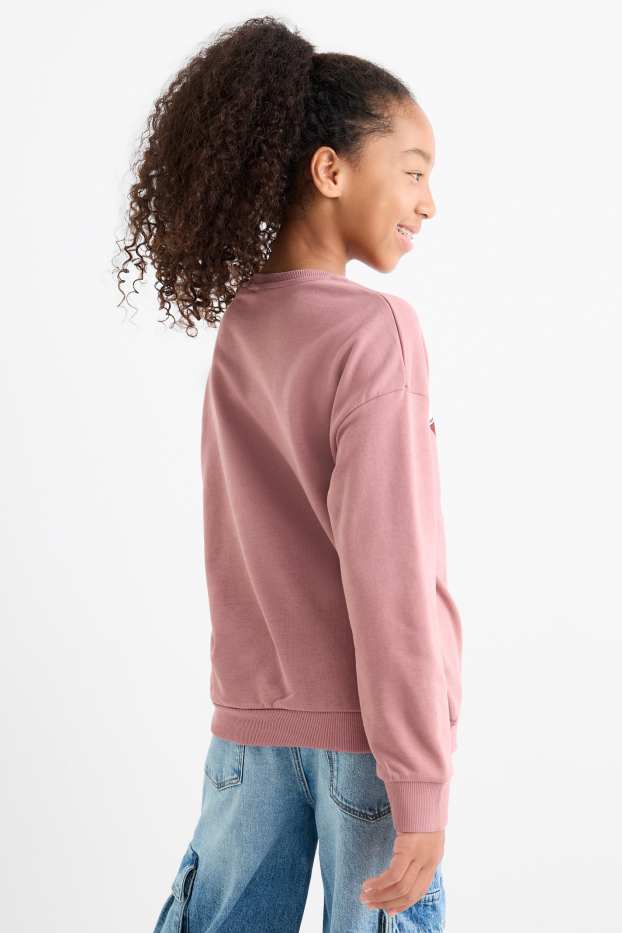 Kinder Mädchen - Cinnamoroll - Sweatshirt - dunkelrosa