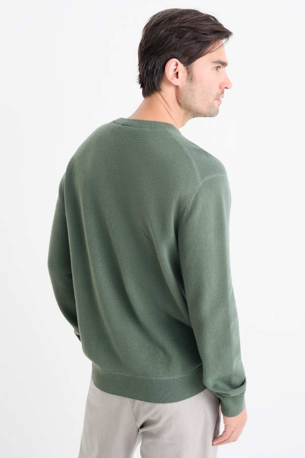 Heren - Trui - groen