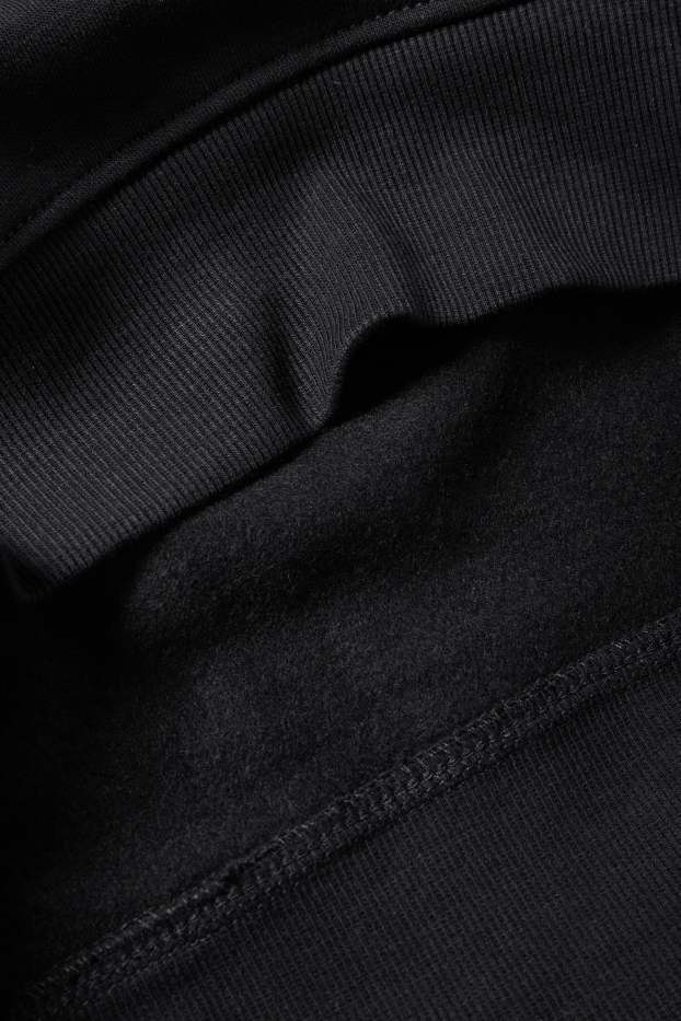 Kinder Buben - Halloween - Skelett - Hoodie - Glow in the dark - schwarz