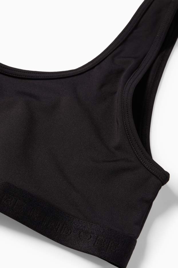 Niños: niñas - Bustier - negro