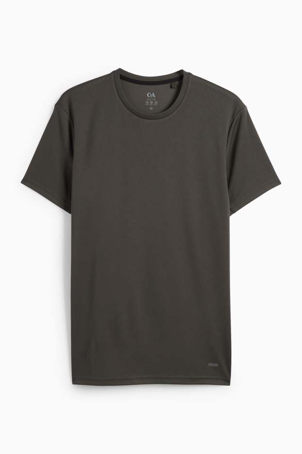 Hombre - Camiseta funcional - verde oscuro