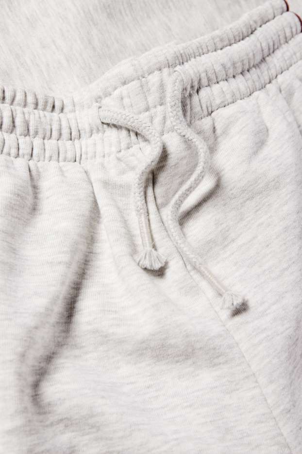 Kinderen: meisjes - Joggingbroek - licht grijs-mix